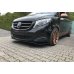 Накладка сплиттер на передний бампер Вар3 на Mercedes V-Class W447